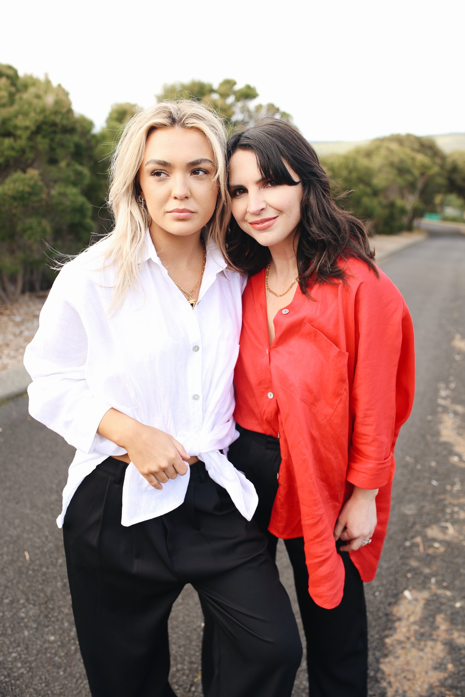 Voyage Linen Shirt-White-One Palm Studio