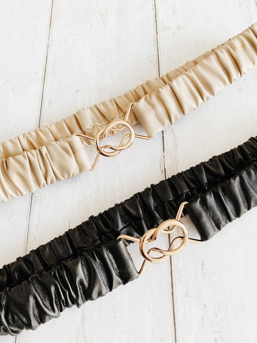 Bernadette Ruched belt