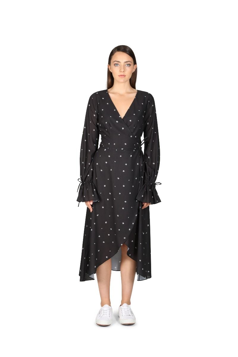 Ladies wrap dress - Cooper St -Ditsy Daisy Maxi Dress