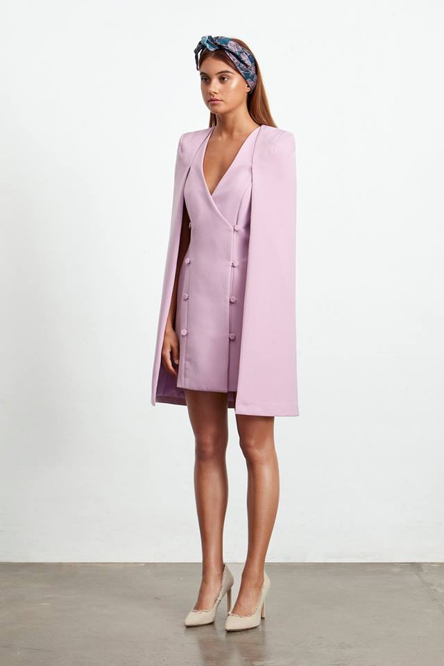 Ladies Dress - Cape - Sorrento Cape - Elliatt - Blush