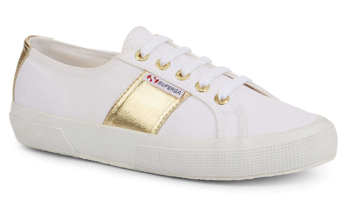 Superga Cotcotmetw White Gold 