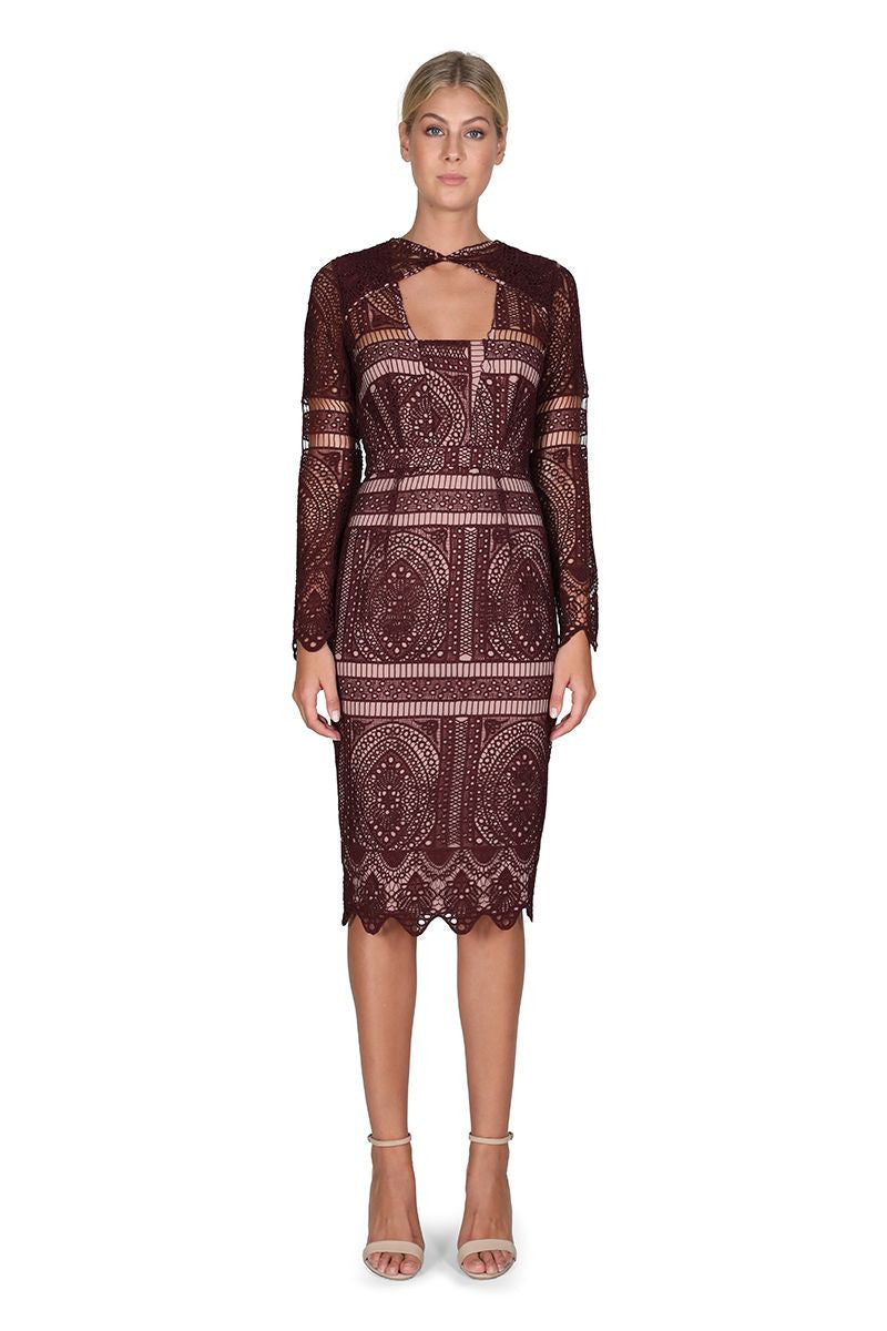 Cooper St The Last Hurrah Long Sleeve Dress